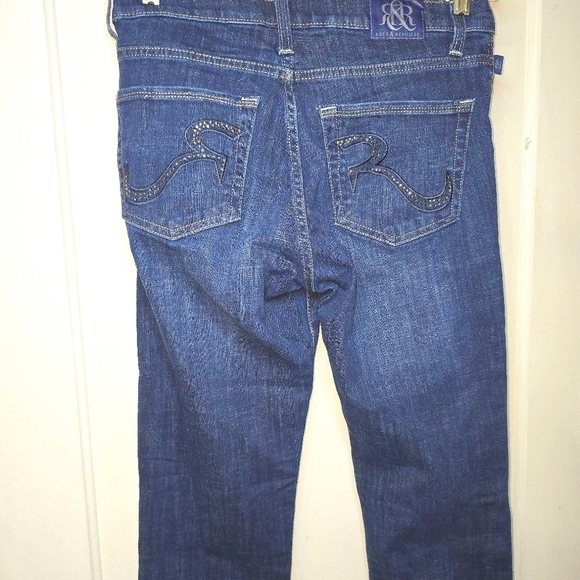 Rock & Republic Kasandra Dark Wash Bootcut Jeans Size 12M - Picture 8 of 15